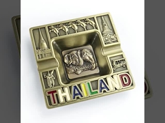 Στυλάτο φορητό κλειδαριό 118mm μεταλλικό τασάκι από ανακυκλωμένα υλικά