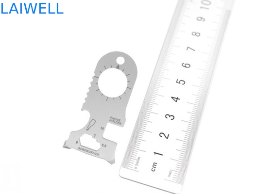 60MM EDC Εργαλειώδης κάρτα Ελαφρύ και κομψό σχεδιασμό Πολυλειτουργικό ανοιχτήρα μπουκαλιών για την ευκολία σας