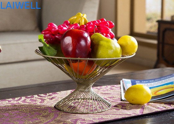 27.5*15*15CM Luxury Black Baking Varnish Iron Fruit Basket Metal Houseware Ανθεκτικότητα στη θερμότητα και μακροχρόνια αντοχή