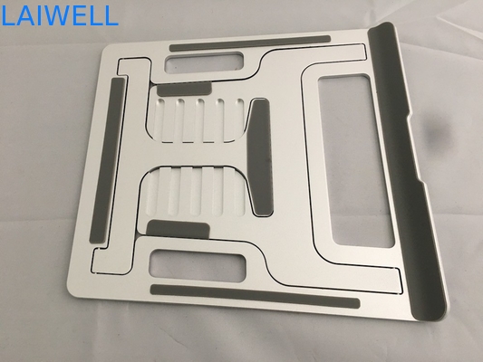 Προσαρμοσμένη ελαφριά 3.5mm μετάλλων lap-top στάση ταμπλετών αργιλίου στάσεων πτυσσόμενη