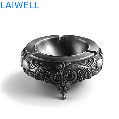 Προσαρμοσμένο Ashtray τσεπών μετάλλων ύψους 60mm σχέδιο θυμιατηριών