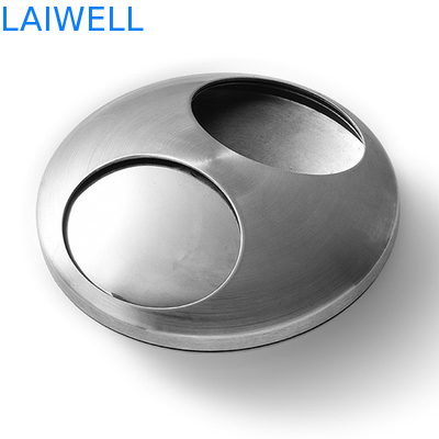 Απλουστευμένο σχέδιο 110*100mm μικρός φορητός Ashtray εύκολος που καθαρίζεται