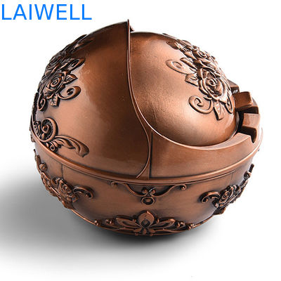 Δημιουργικός Σχεδιασμός Μεταλλικό Σταχτοδοχείο Τσέπης Διαδικασία Χύτευσης Υπό Πίεση Μίνι Πρακτικό Προσαρμοσμένο Επιχρωμίωση Χρυσού Χρώματος Κράμα Ψευδαργύρου Κάτοχος Πούρων​