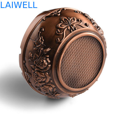 Δημιουργικός Σχεδιασμός Μεταλλικό Σταχτοδοχείο Τσέπης Διαδικασία Χύτευσης Υπό Πίεση Μίνι Πρακτικό Προσαρμοσμένο Επιχρωμίωση Χρυσού Χρώματος Κράμα Ψευδαργύρου Κάτοχος Πούρων​