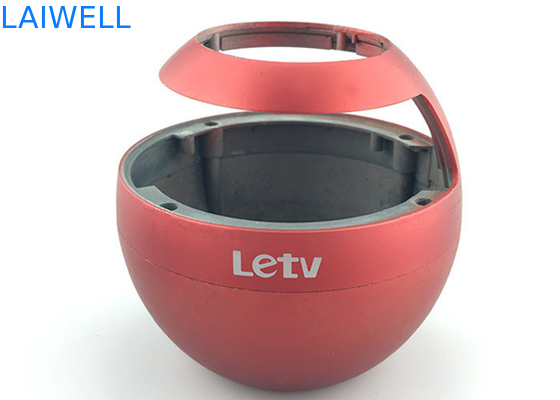 UV χρωματισμένη κατοικία ομιλητών Bluetooth κραμάτων ψευδάργυρου ρίψεων κύβων μετάλλων ROHS