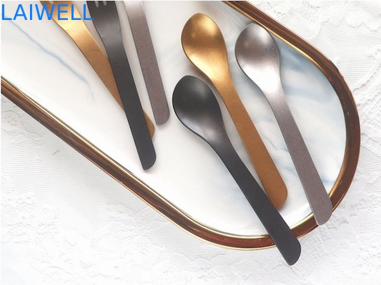 13.6CM 304 Flatware ανοξείδωτου σύνολα πάγωσε τα σύνολα μαχαιροπήρουνων επιδορπίων 2 κομματιών