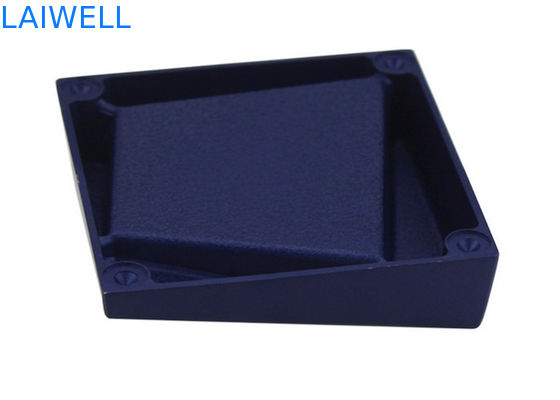 Προσαρμόσιμος Δημιουργικός Σχεδιασμός Γεωμετρίας Φορητή Διαδικασία Χύτευσης Υπό Πίεση Αλουμινίου Επιμετάλλωση Μπλε Μετάλλου Τσέπης Σταχτοδοχείο