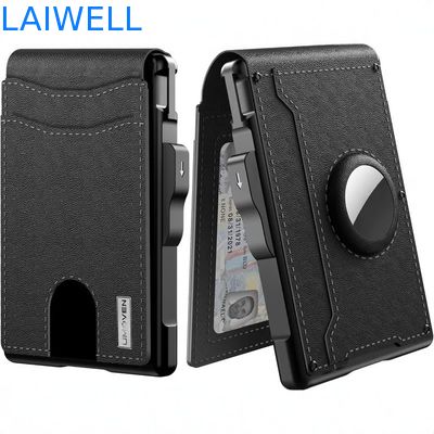 Προσαρμοσμένο Μαύρο Alumium RIFD Πορτοφόλι Κάρτας Διακρίνετε με την στρατηγική μάρκετινγκ σας