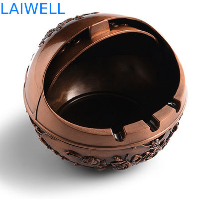 Δημιουργικός Σχεδιασμός Μεταλλικό Σταχτοδοχείο Τσέπης Διαδικασία Χύτευσης Υπό Πίεση Μίνι Πρακτικό Προσαρμοσμένο Επιχρωμίωση Χρυσού Χρώματος Κράμα Ψευδαργύρου Κάτοχος Πούρων​