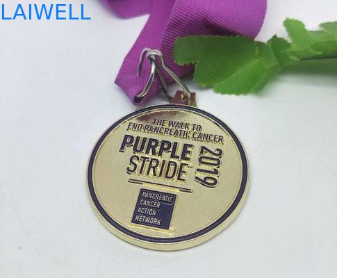 Μετάλλιο κραμάτων ψευδάργυρου αμμόστρωσης μεταλλίων μετάλλων ρίψεων κύβων με το μαλακό σμάλτο