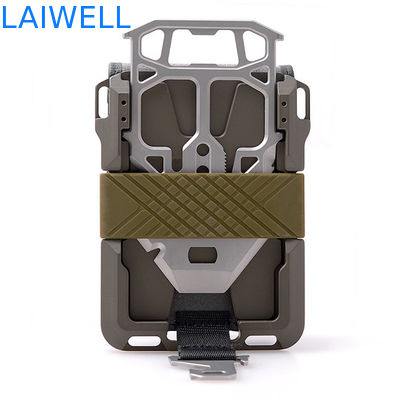 10 σε 1 πορτοφόλι 101MM πιστωτικών καρτών αργιλίου CNC κατεργασία